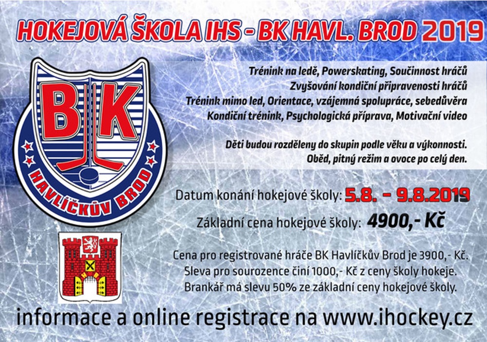 Hokejová škola je tady, účastníci se můžou těšit na bohatý program!