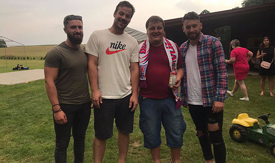 Dlouholetý fanoušek BK slaví 40. narozeniny. Přejeme vše nejlepší!